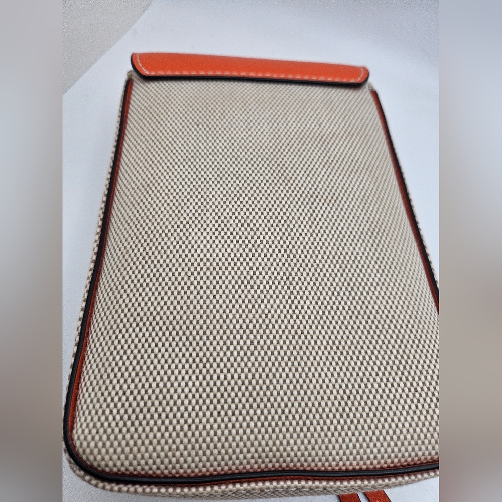 TORY BURCHLeather Trim Canvas Crossbody Bag - Picture 7 of 11
